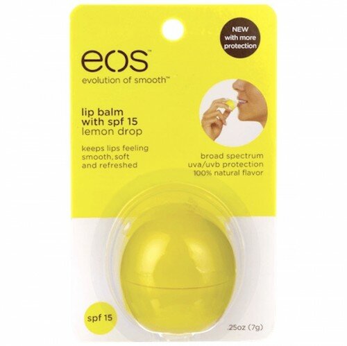 eos Smooth Sphere Lemon Drop SPF20 Front