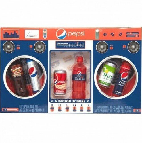 Pepsi Boom Box Lip Balm 6 Piece Set