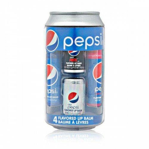 Pepsi Can Lip Balm 4 Piece Set