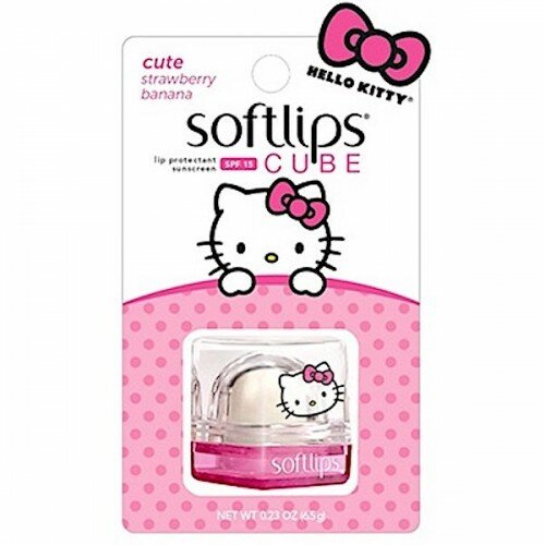 Softlips Cube - Hello Kitty Cute Strawberry Banana